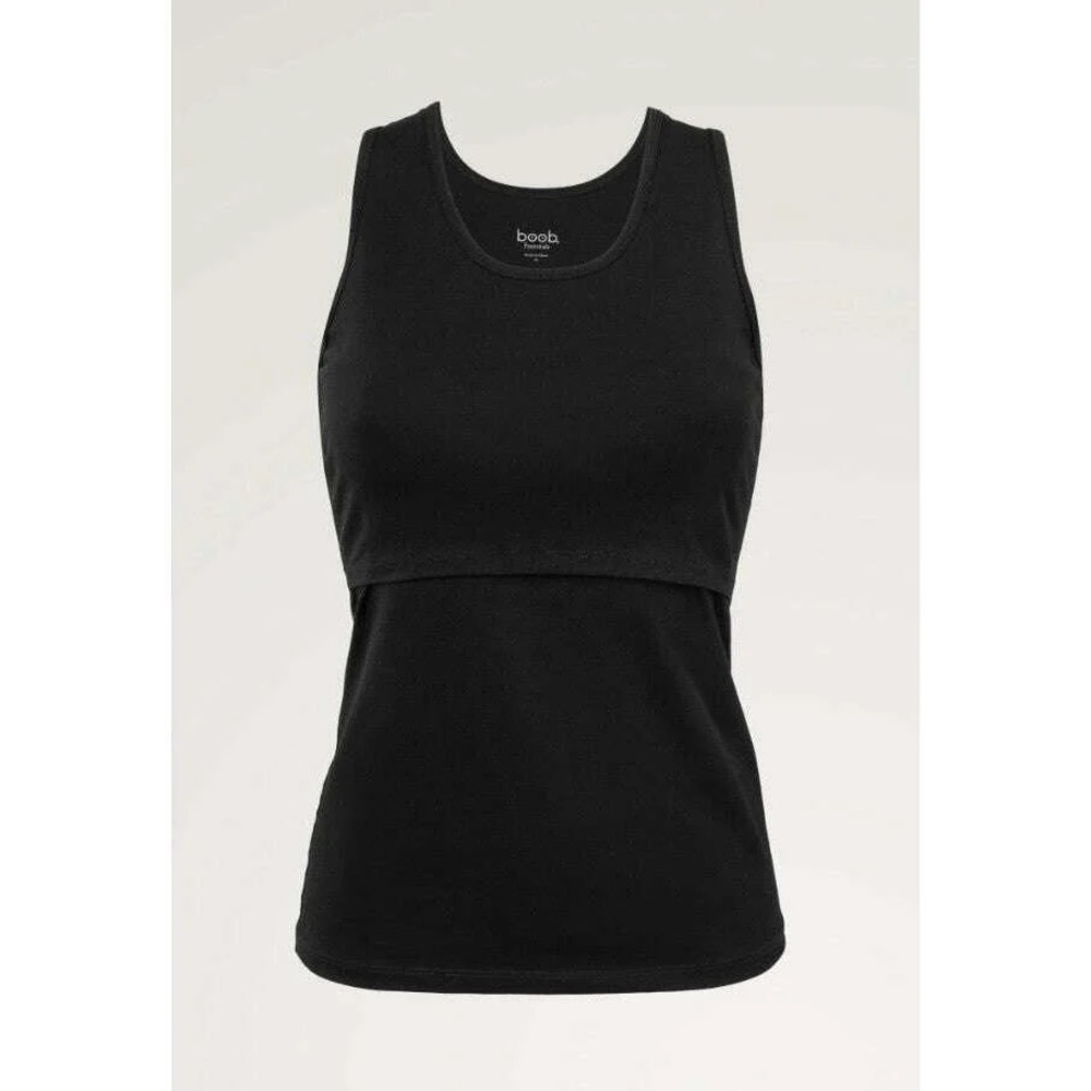Boob Design Classic Black Nursing Tank